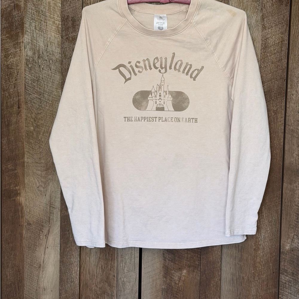 Disneyland Cream Women’s Long  Sleeve Tee-Shirt